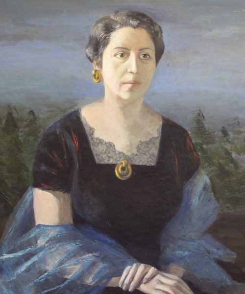 Retrato de Rosa Naranjo por José Mª Gracia Naranjo