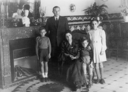 En el salón de la casa de San Fernando 26