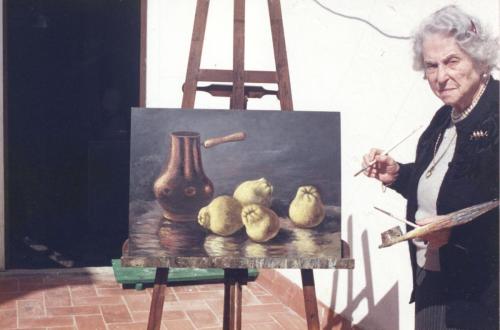 4-06 - Mamá pintando en 1996