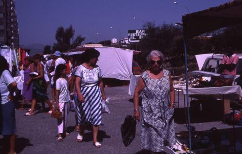 En el mercadillo de Algarrobo